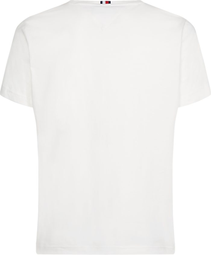 T-Shirt con Logo TOMMY HILFIGER uomo - Bianco - immagine 8