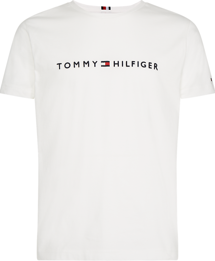 T-Shirt con Logo TOMMY HILFIGER uomo - Bianco - immagine 5