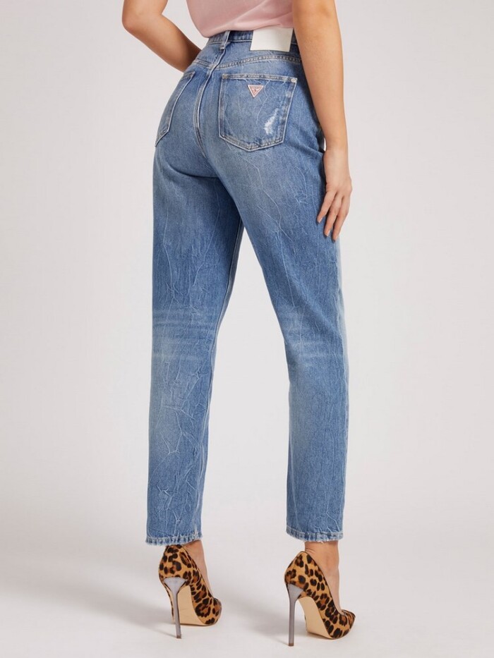 Jeans Mom Fit Vita Alta  GUESS - W1YA21D3Y0G - immagine 2