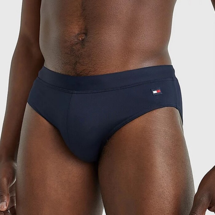 Costume Slip Tinta Unita TOMMY HILFIGER uomo - UM0UM02102 - Blu