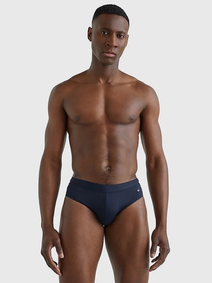 Costume Slip Tinta Unita TOMMY HILFIGER uomo - UM0UM02102 - Blu - immagine 4