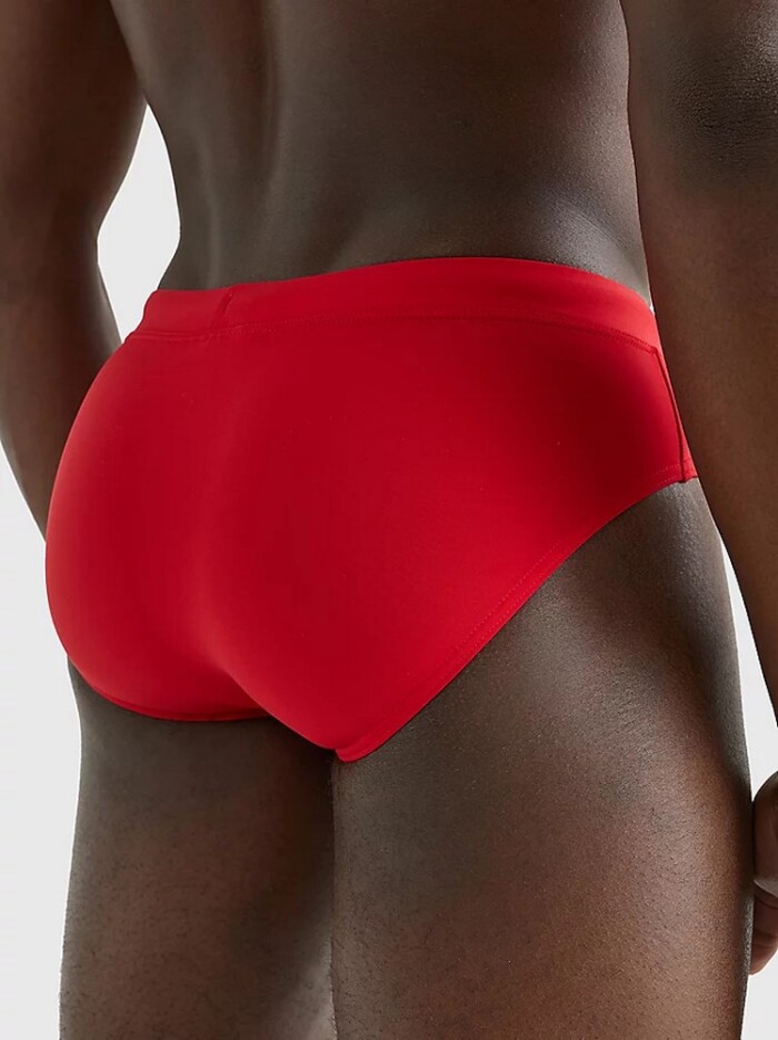 Costume Slip Tinta Unita TOMMY HILFIGER uomo - UM0UM02102 - Rosso - immagine 4