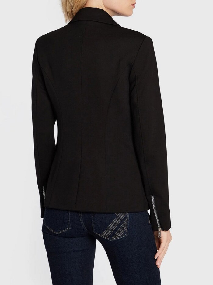 Giacca Stretch - GUESS - Nero - Mod. W2YN21K8RN0 - Nero - immagine 4