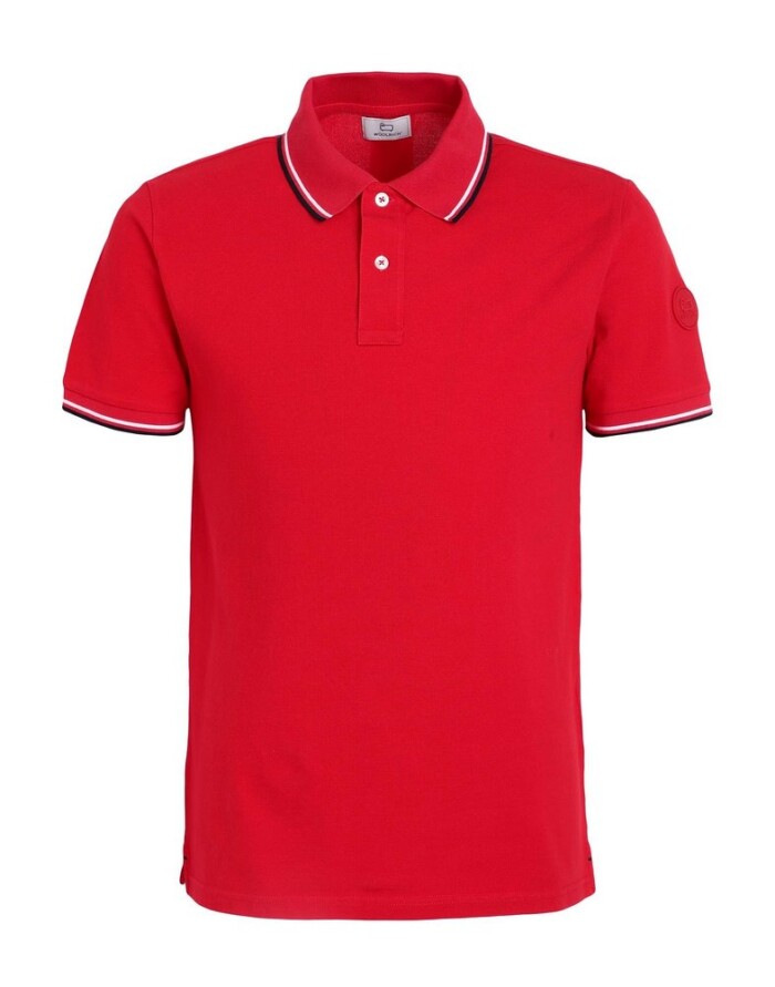 Polo Elasticizzata Monterey WOOLRICH – CFWOPO0053MRUT2932 - Rosso - immagine 5