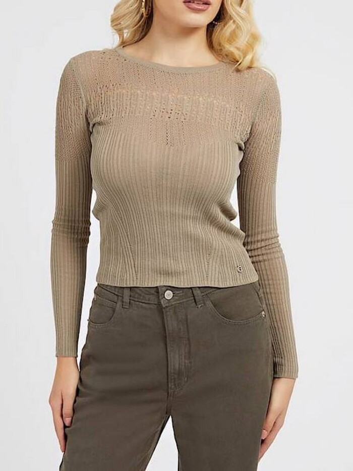 Maglia Traforata - GUESS - W3GR32Z36V0 - Corda