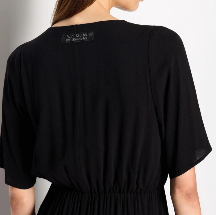 Vestito lungo - ARMANI | EXCHANGE donna - Art. 6RYA35 YN1PZ1 - Nero - immagine 4