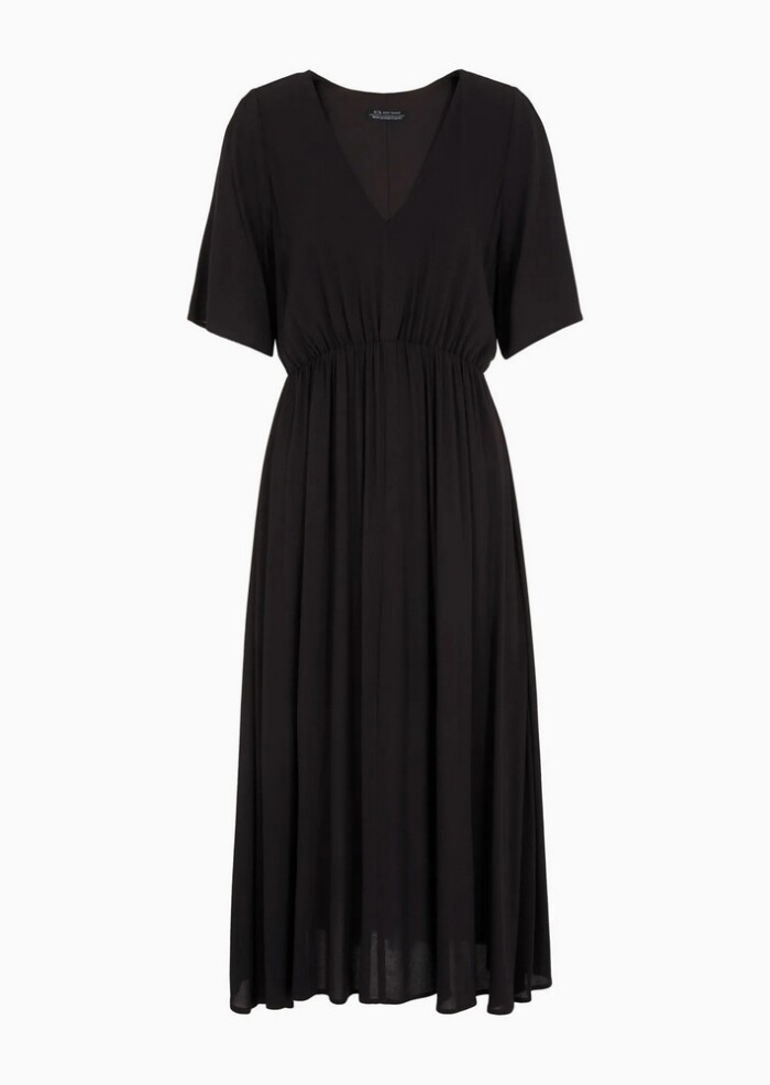 Vestito lungo - ARMANI | EXCHANGE donna - Art. 6RYA35 YN1PZ1 - Nero - immagine 2