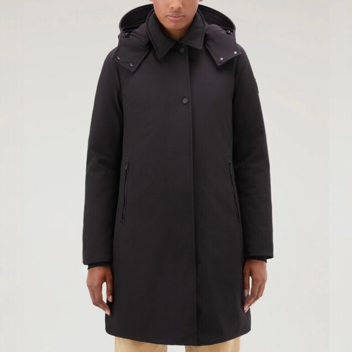 Trench Firth in Tech SoftShell - WOOLRICH - Art. CFWWOU0890FRUT3496 - Nero