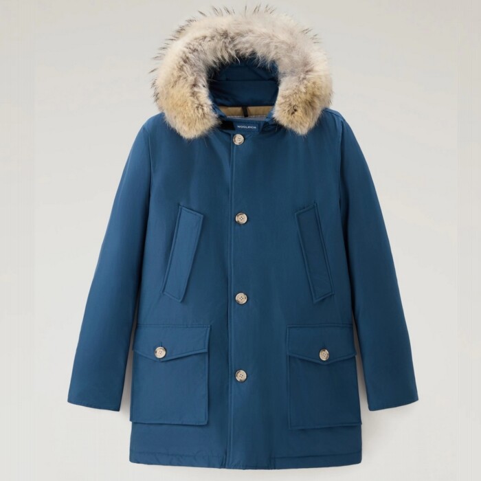 WOOLRICH ARCTIC PARKA DF uomo Azzurro - Art. OOU0482MRUT0001.BLL - Blue Lobster - immagine 12