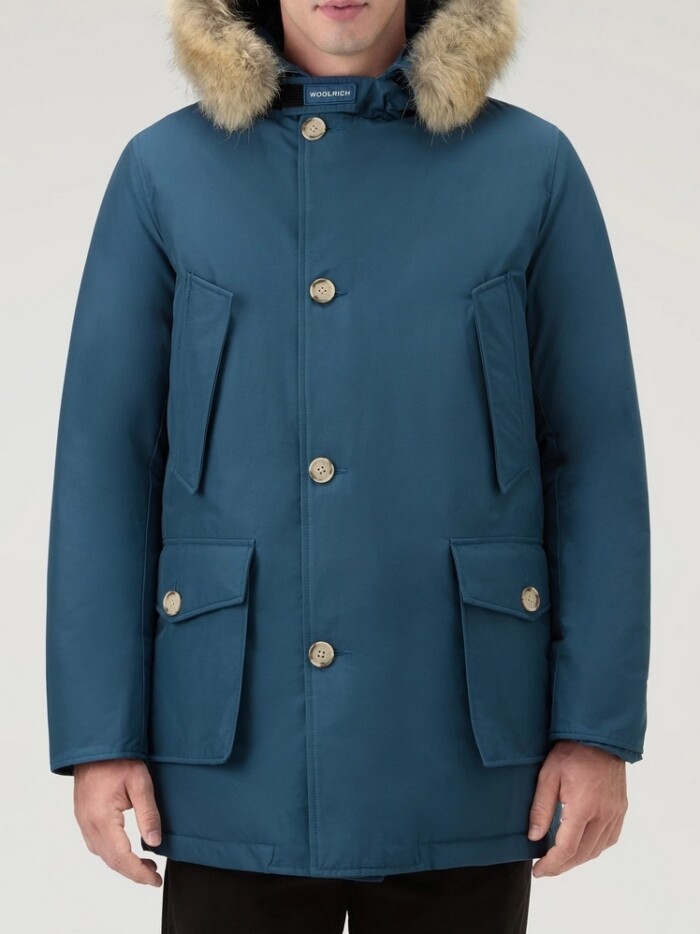 WOOLRICH ARCTIC PARKA DF uomo Azzurro - Art. OOU0482MRUT0001.BLL - Blue Lobster