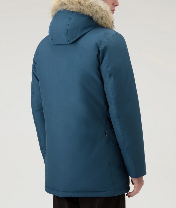 WOOLRICH ARCTIC PARKA DF uomo Azzurro - Art. OOU0482MRUT0001.BLL - Blue Lobster - immagine 7