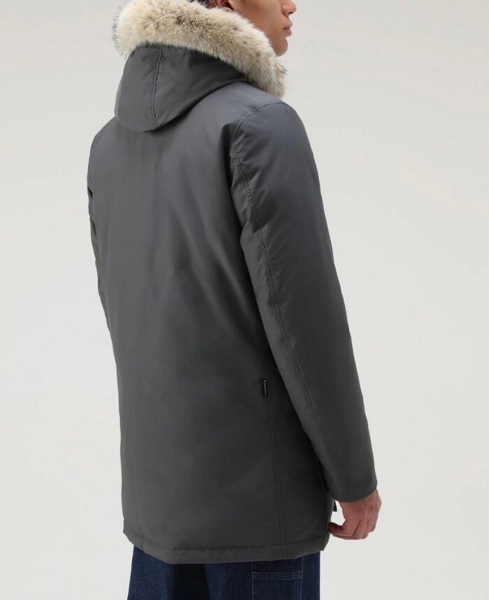 WOOLRICH ARCTIC PARKA DF uomo Grigio - Art. OOU0482MRUT0001.GSH - Grey Shadow - immagine 4