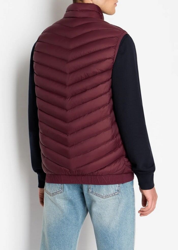 Piumino Smanicato ARMANI | Exchange Uomo - Art. 8NZQ52ZNW3Z144AL - Bordeaux - immagine 5