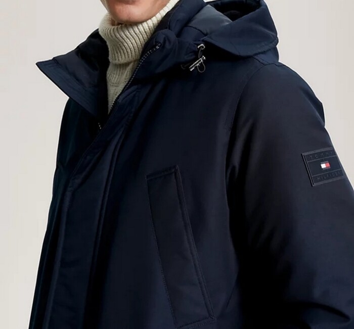 Parka Rockie Imbottito Con Cappuccio TOMMY HILFIGER uomo - MW0MW32779DW5 - Nero - immagine 5