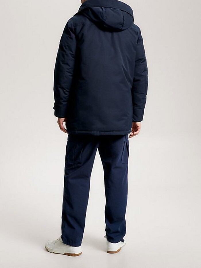 Parka Rockie Imbottito Con Cappuccio TOMMY HILFIGER uomo - MW0MW32779DW5 - Nero - immagine 3