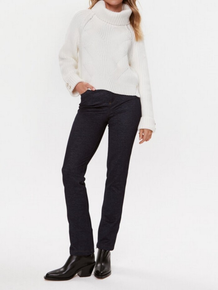 Maglione Collo Cratere - GUESS - W3BR44Z3962 - Panna - immagine 2