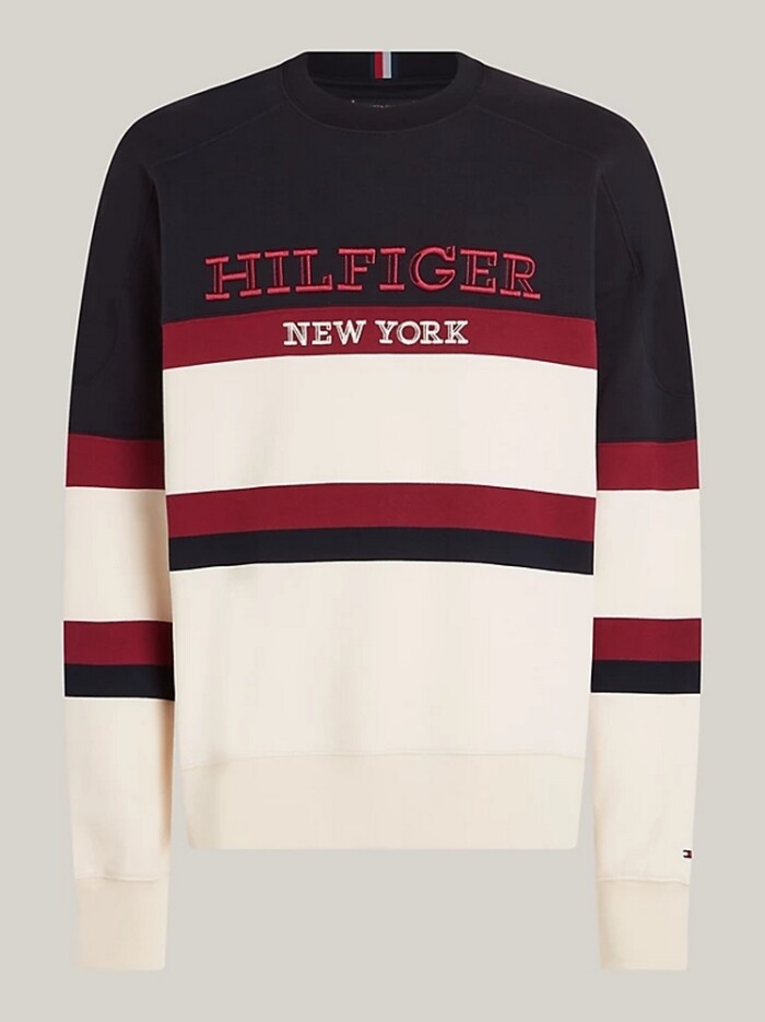 Felpa Oversize Color Block TOMMY HILFIGER uomo - MW0MW33663AEF - immagine 5