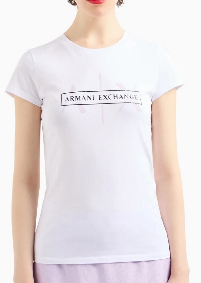 T-shirt Slim Fit - ARMANI | Exchange - Bianco