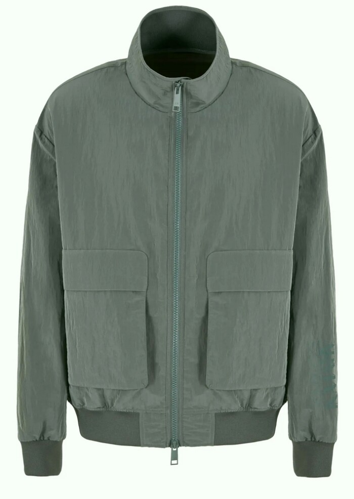 Giacchetto con Tasche - ARMANI | Exchange - 3DZB28ZN3QZ1839 - Verde