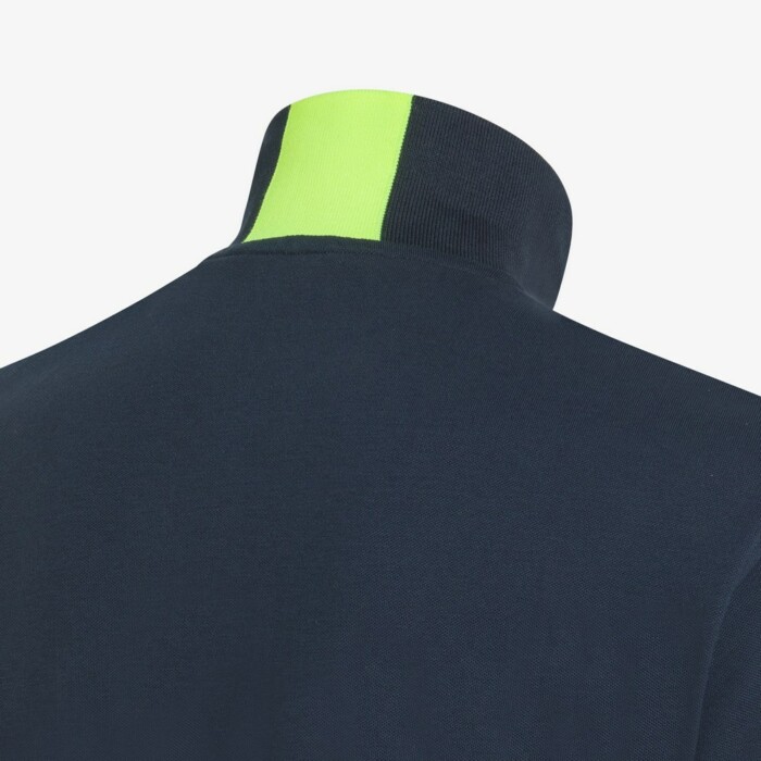 Polo Manica Corta Logo Fluo  – SUN68 – A34122 – Blu - immagine 2
