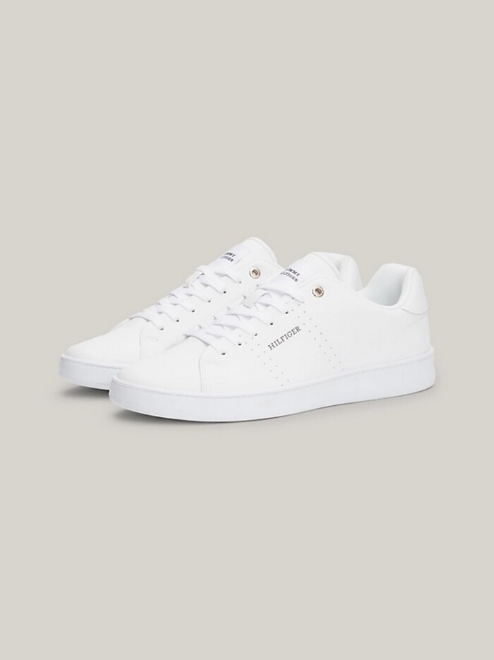 Scarpa Sneakers  - TOMMY HILFIGER uomo - Art. FM0FM04966YBS - Bianco - immagine 7