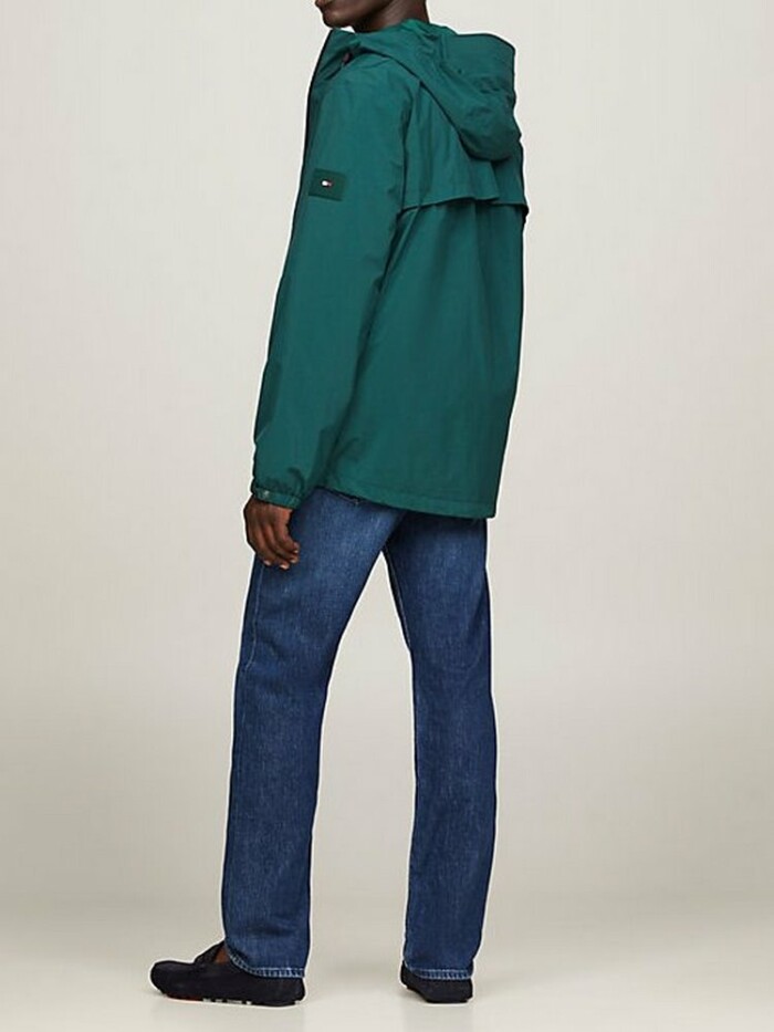 Giacchetto Impermeabile Portland Richiudibile - TOMMY HILFIGER - MW0MW34456MBP - Verde Bottiglia - immagine 3
