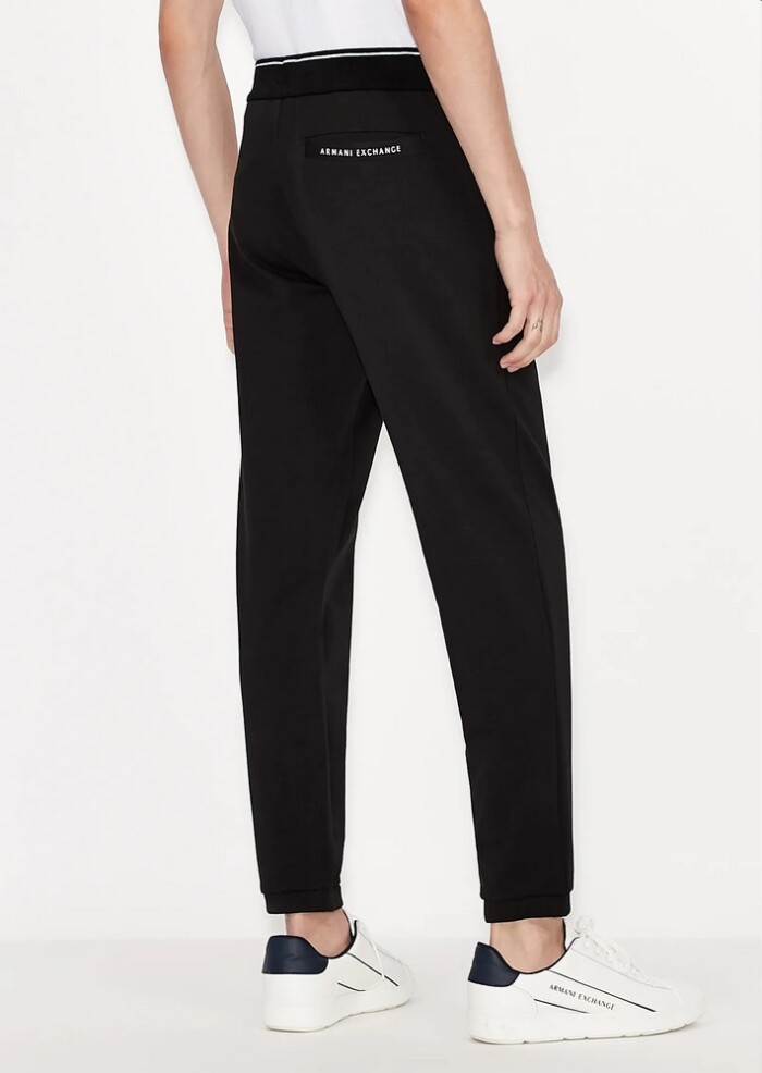 Pantalone Felpa Stretch  - ARMANI | Exchange - 8NZP82ZJH3Z11200  - Nero - immagine 3