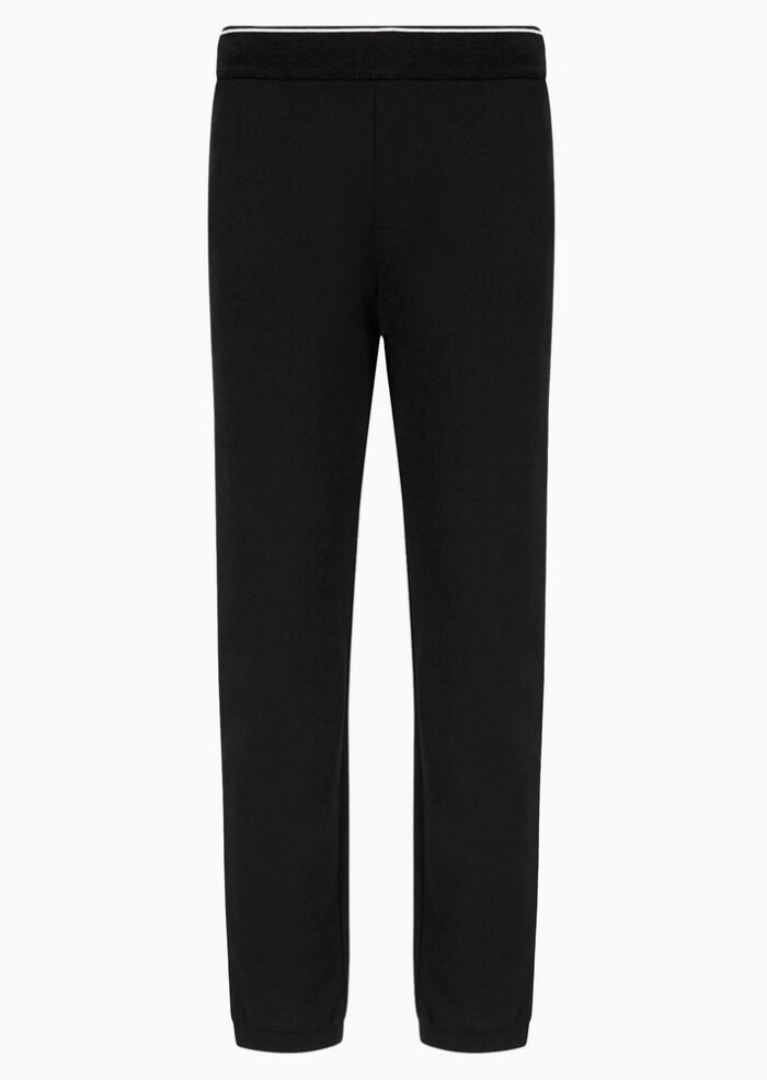 Pantalone Felpa Stretch  - ARMANI | Exchange - 8NZP82ZJH3Z11200  - Nero - immagine 5