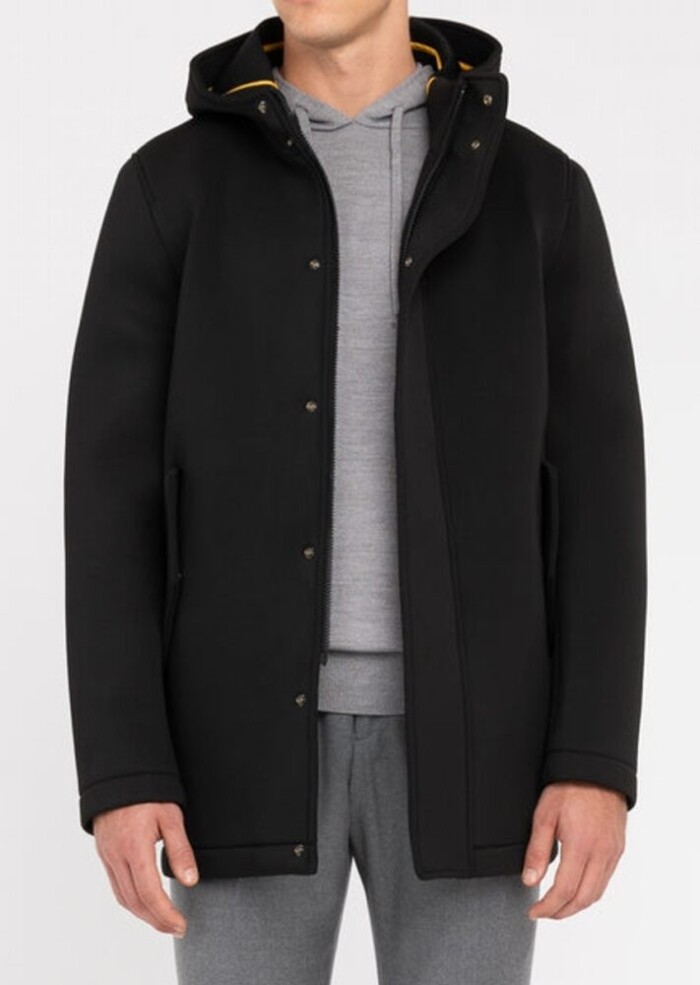 Giacchetto Parka Scuba Slim Fit  – Manuel Ritz – Art. 3732H8427C_243921 – Nero