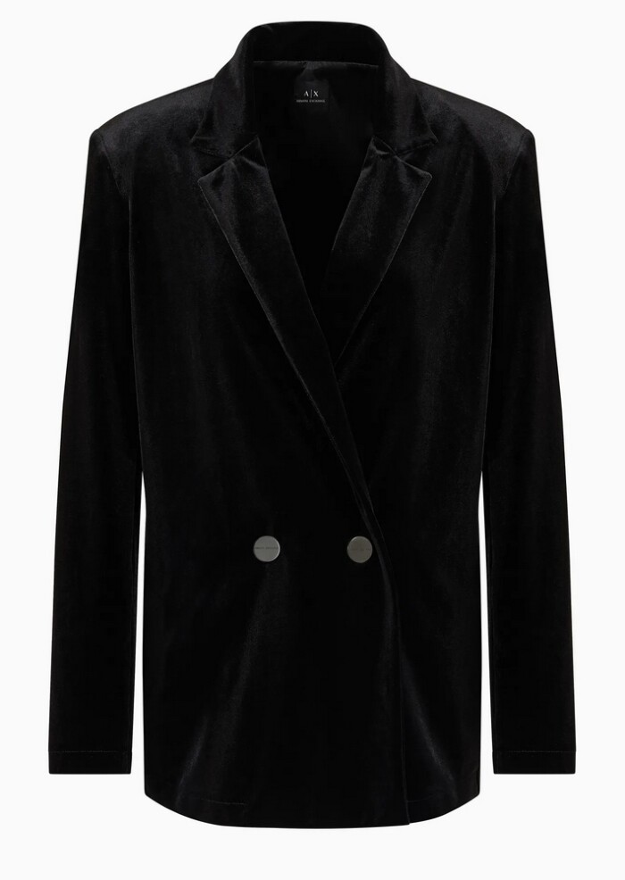 Giacca Elegante Lunga - ARMANI | Exchange - Donna - Art. 6DYG77YJ9WZ11200 - Nero - immagine 5