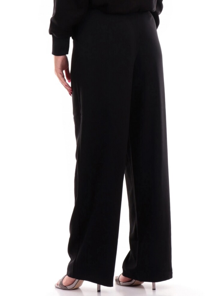 Pantalone Elegante Palazzo - ARMANI | Exchange - Donna - Art. 6DYP39YN8JZ1200 - Nero - immagine 4