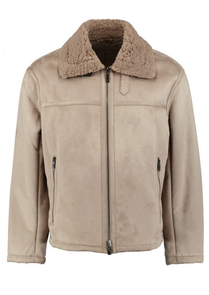 Giacchetto Ecomontone - ARMANI | Exchange - Uomo - Art. 6DZB03ZE1FZ17AC - Tortora - immagine 4