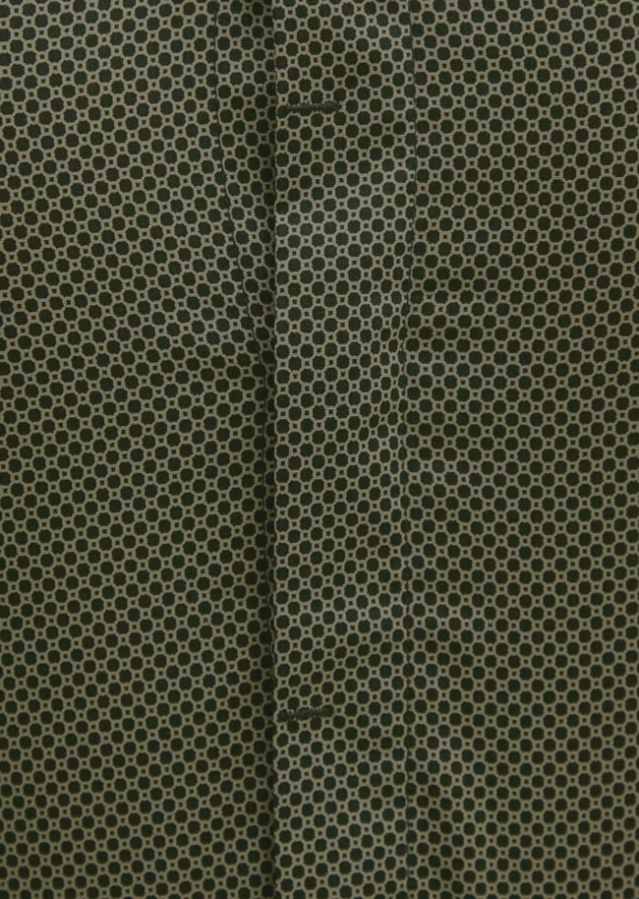 Camicia Microfantasia Slim Fit - ARMANI | Exchange - Uomo - Art. 6DZC25ZNEAZ5817 - Verde - immagine 4