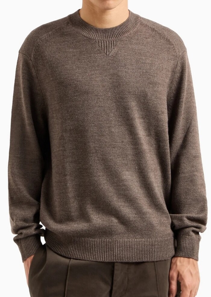 Maglione Girocollo - ARMANI | Exchange - Uomo - Art. 6DZM1FZM1LZ13718 - Tortora