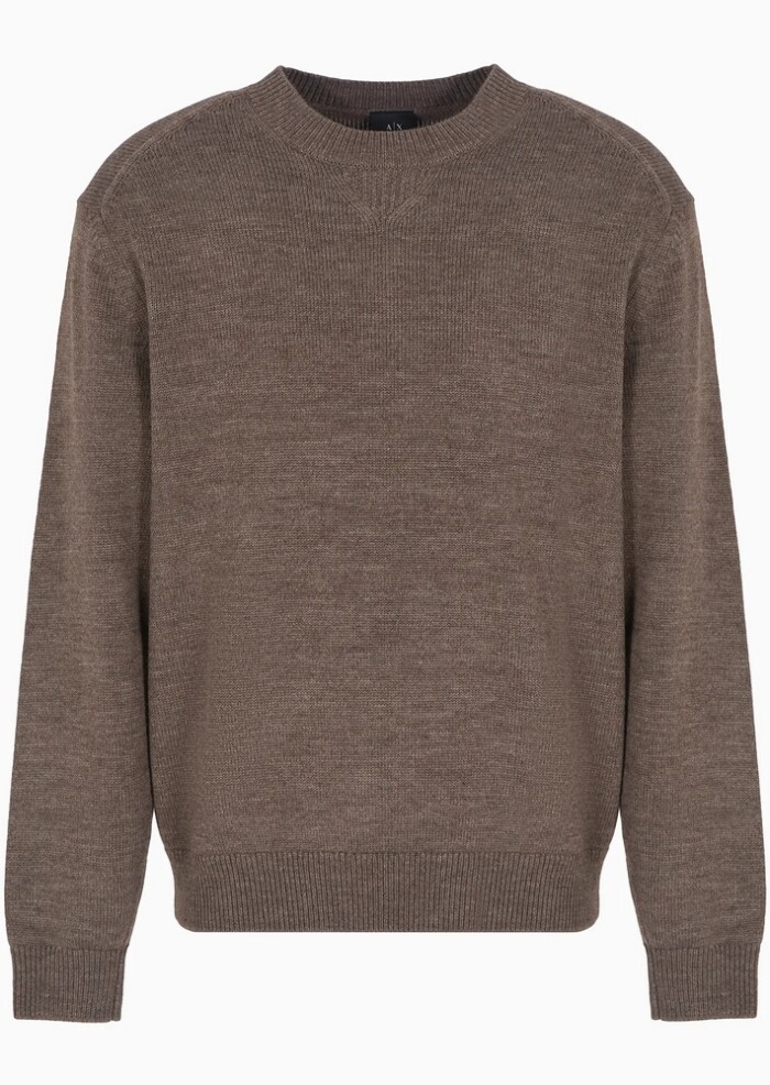 Maglione Girocollo - ARMANI | Exchange - Uomo - Art. 6DZM1FZM1LZ13718 - Tortora - immagine 4