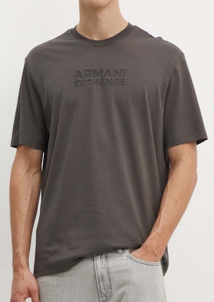 T-Shirt Manica Corta - ARMANI | Exchange - Uomo - Art. 6DZTACZJASZ1897 - Tortora