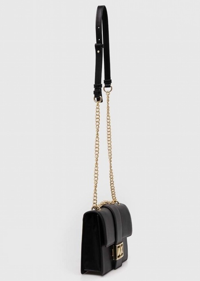 Borsa a Tracolla con Catena - ARMANI | Exchange - Donna - Art. 9491674F786114949 - Nero - immagine 2