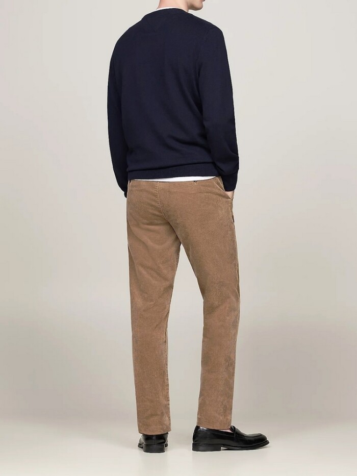 Maglione Cotone e Cashemere - TOMMY HILFIGER - MW0MW28046DW5 - Blu - immagine 4