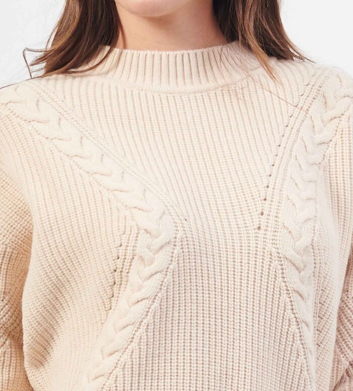Maglione Girocollo - GUESS - W4BR41 Z3HW0 F1XL - Biscotto - immagine 2