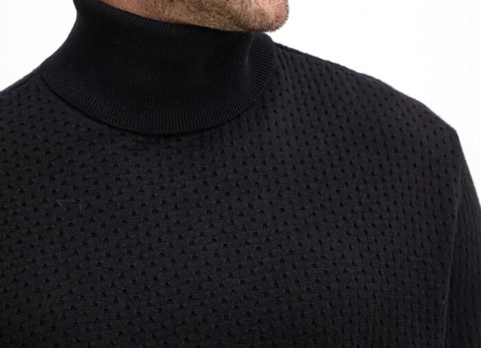 Maglione Dolcevita Operato - ARMANI | Exchange - Uomo - Art. XM000115AF11926UC001 - Nero - immagine 2