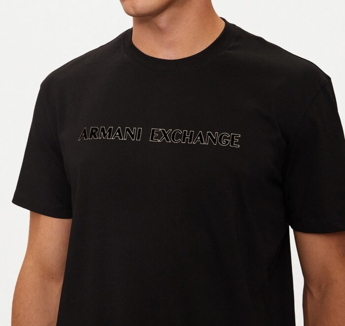 T-Shirt Manica Corta - ARMANI | Exchange - Uomo - Art. XM000127AF10356UC001 - Nero - immagine 3