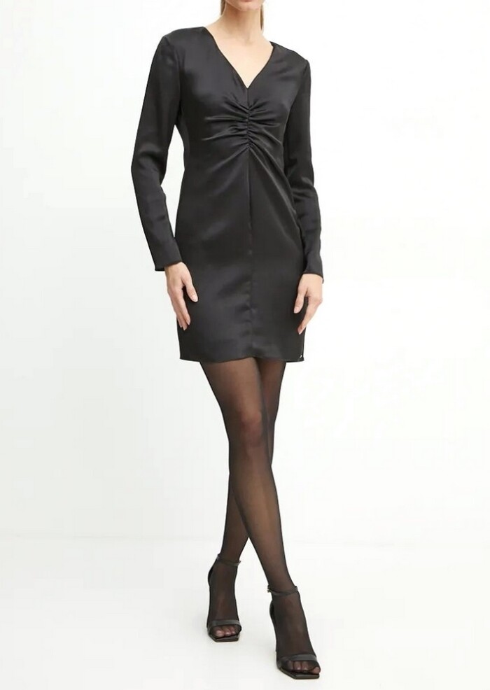 Abito con Arricciatura - ARMANI | Exchange - Donna - Art. XW000037AF10523UC001 - Nero