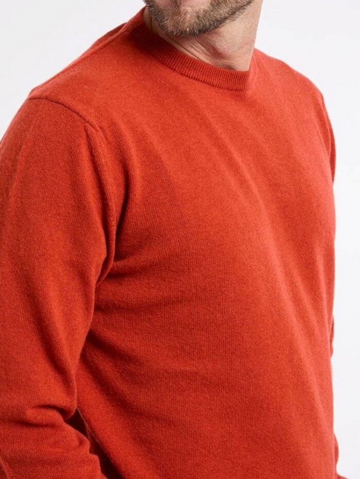 Maglione in Lambswool  - WOOLRICH - Art. CFWOKN0278MRUF0469 - Ocra - immagine 5