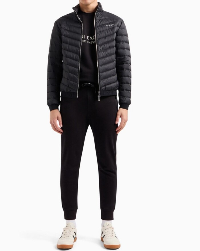 Felpa Girocollo Leggera - ARMANI | Exchange - 8NZM88ZJKRZ1200 - Nero - immagine 2