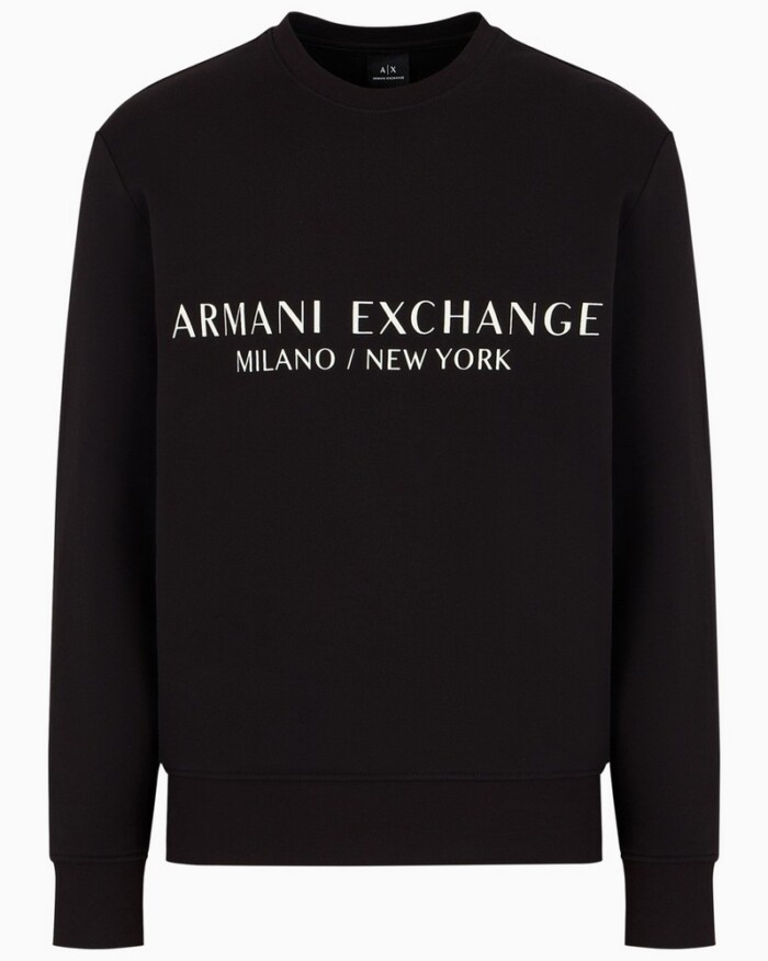 Felpa Girocollo Leggera - ARMANI | Exchange - 8NZM88ZJKRZ1200 - Nero - immagine 4