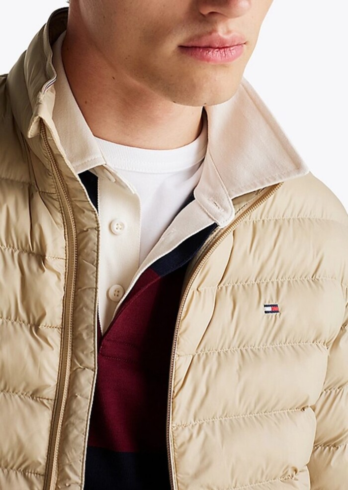 Giacchetto 100 Grammi Richiudibile - TOMMY HILFIGER - MW0MW37634RBT - Sabbia - immagine 2