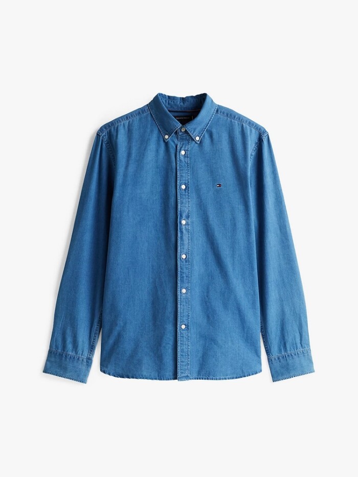 Camicia Denim - TOMMY HILFIGER - MW0MW381340GZ - immagine 5