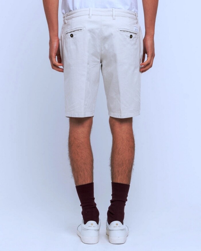 Bermuda SlimFit in Cotone Elasticizzato - MANUEL RITZ - Art. 3632B1758LC_243383 - Ghiaccio - immagine 4