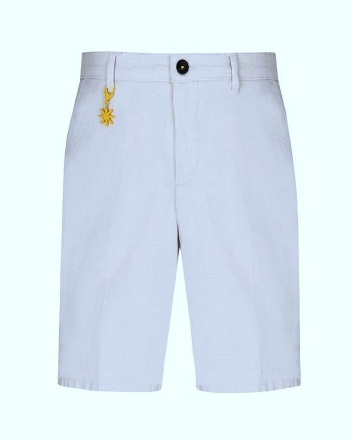 Bermuda SlimFit in Cotone Elasticizzato - MANUEL RITZ - Art. 3632B1758LC_243383 - Ghiaccio - immagine 5
