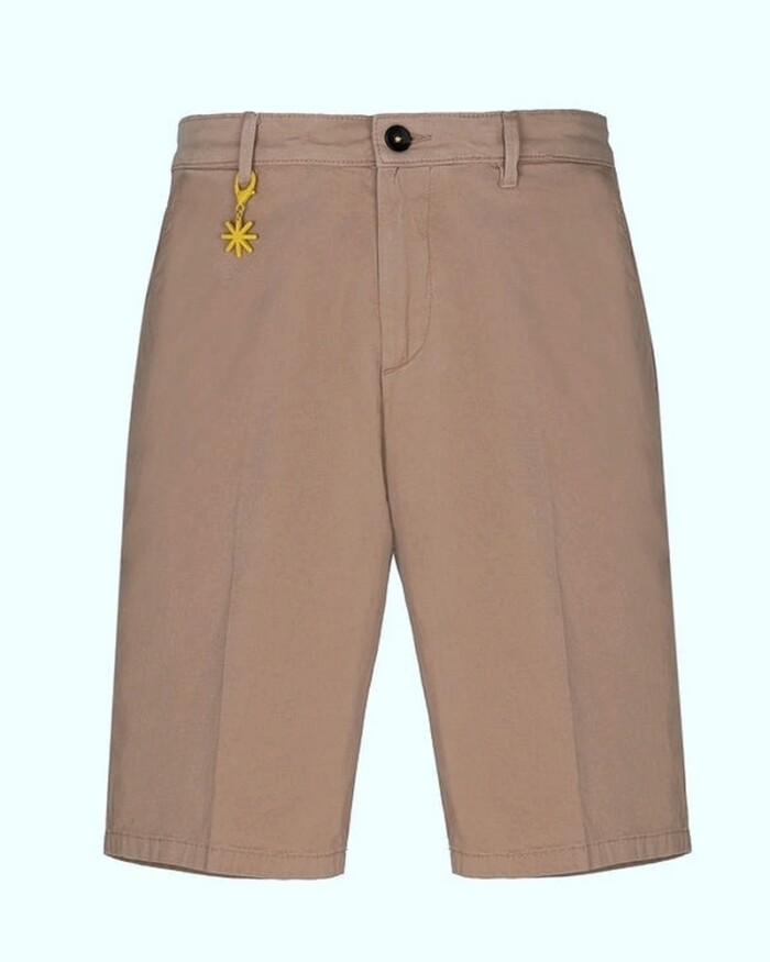 Bermuda SlimFit in Cotone Elasticizzato - MANUEL RITZ - Art. 3632B1758LC_243383 - Tabacco - immagine 5